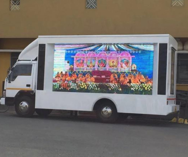 Mobile Van Hoarding Advertising